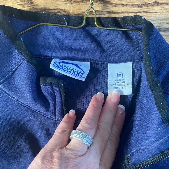 Men’s medium blue pullover. - Picture 2 of 2